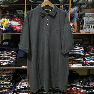 Vintage 90sDuck Head Polo Shirt XLT Gray Short Sleeve Streetwear Dadcore